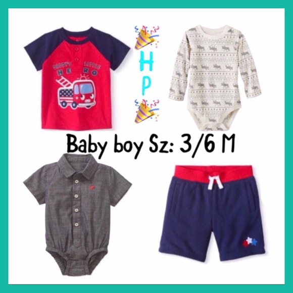 jumping beans Other - 4Pc Mix/Match Sz:3-6M Set NWT D6